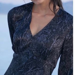 SHILOH CHARCOAL SNAKESKIN